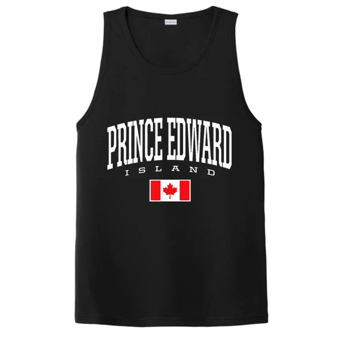 Eh Team Canadian Flag Prince Edward Island Canada Performance Tank