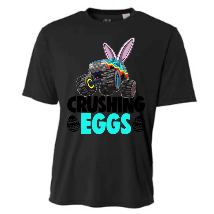 Easter Tee Crushing Egg Bunny Gift Easter Day Great Gift Cooling Performance Crew T-Shirt