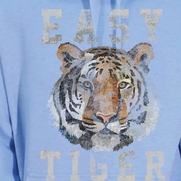 Easy Tiger Distressed Casualcool Giftchic Graphic Gift Unisex Surf Hoodie