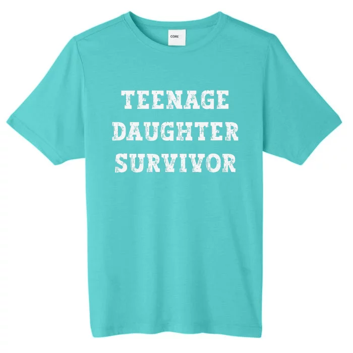 Empowering Teenage Daughter Survivor ChromaSoft Performance T-Shirt