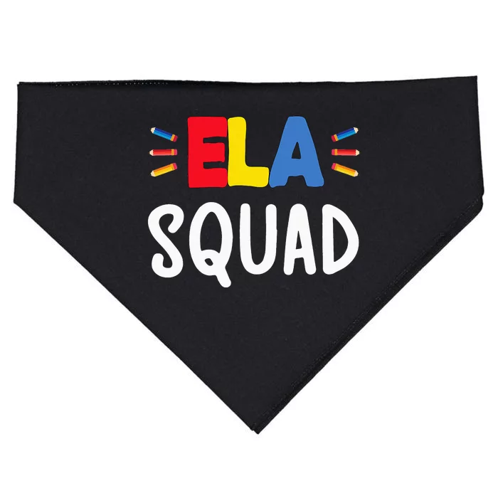 ELA Teacher Definition English Language Arts Teacher USA-Made Doggie Bandana