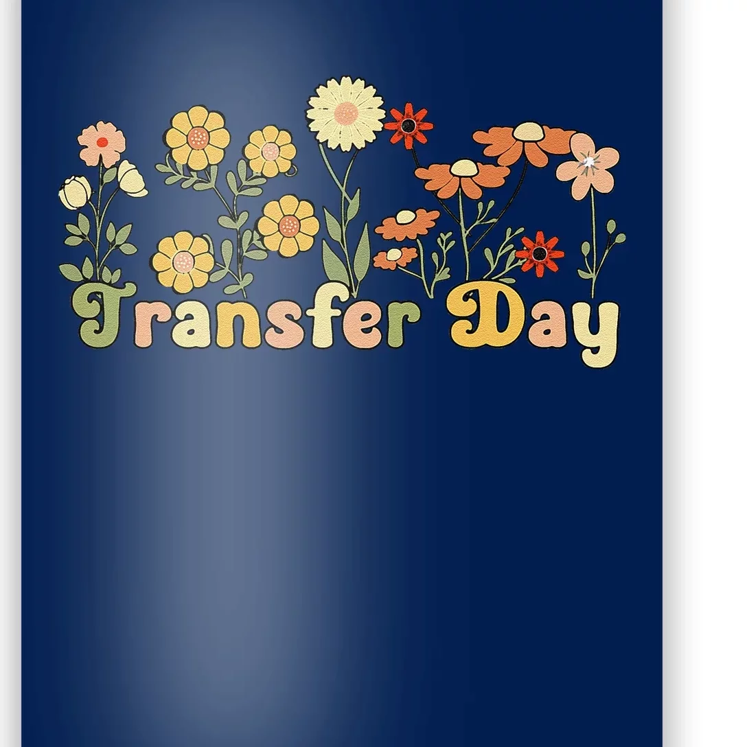 Embryo Transfer Day Ivf Flowers Ivf Transfer Day Couple Poster