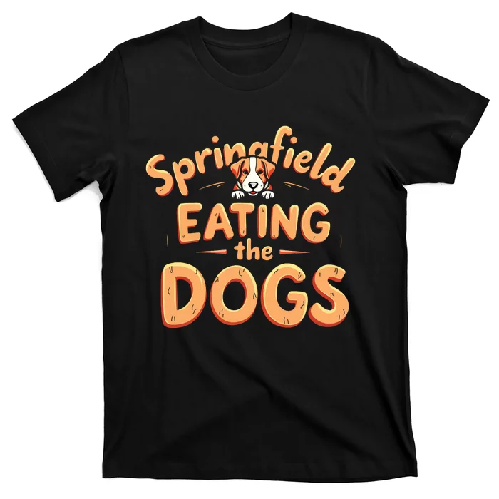 Eating The Dogs In Springfield Election T-Shirt