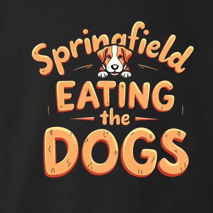 Eating The Dogs In Springfield Election Toddler Hoodie