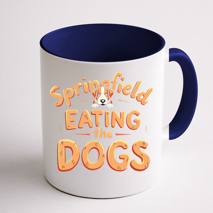 Eating The Dogs In Springfield Election Front & Back Coffee Mug