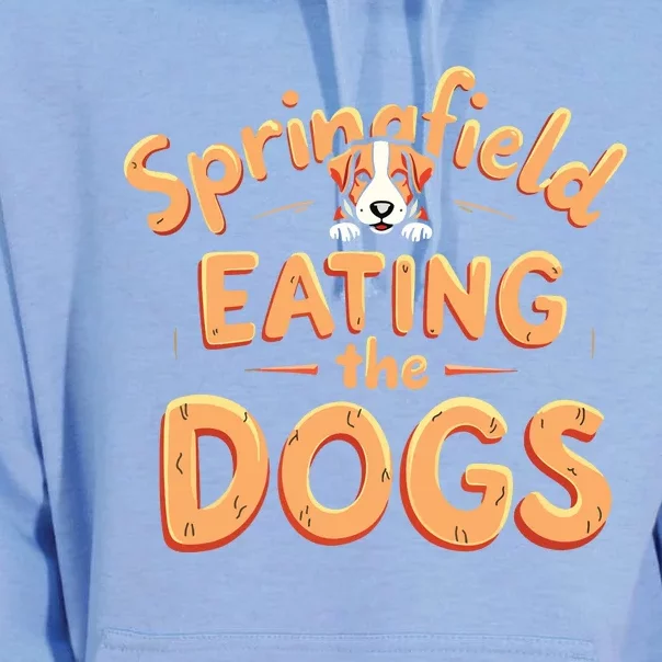 Eating The Dogs In Springfield Election Unisex Surf Hoodie