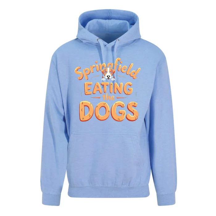 Eating The Dogs In Springfield Election Unisex Surf Hoodie