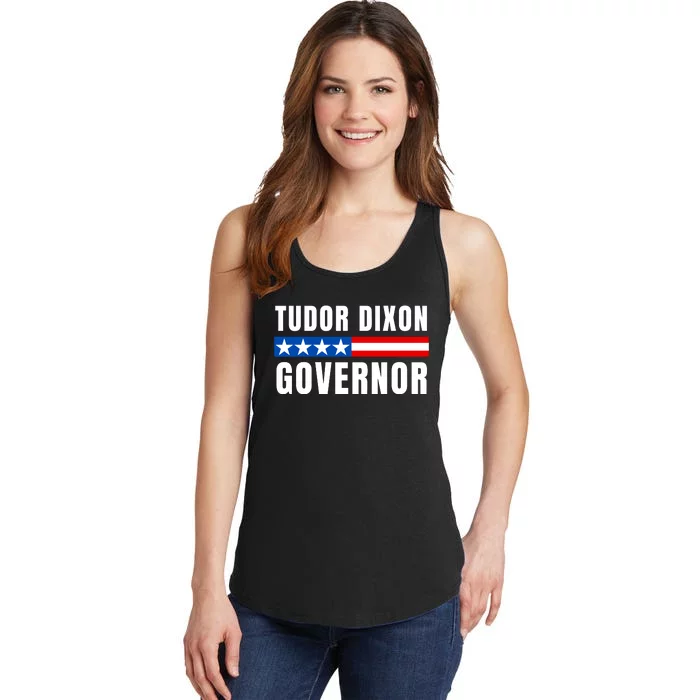 Elect Tudor Dixon Michigan Governor Vote Tudor Dixon Ladies Essential Tank