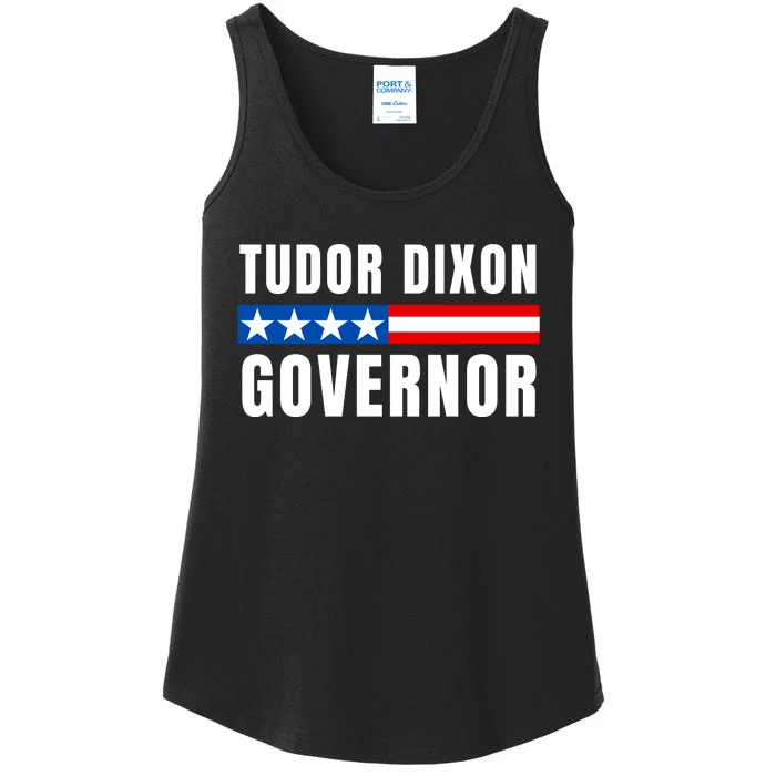 Elect Tudor Dixon Michigan Governor Vote Tudor Dixon Ladies Essential Tank