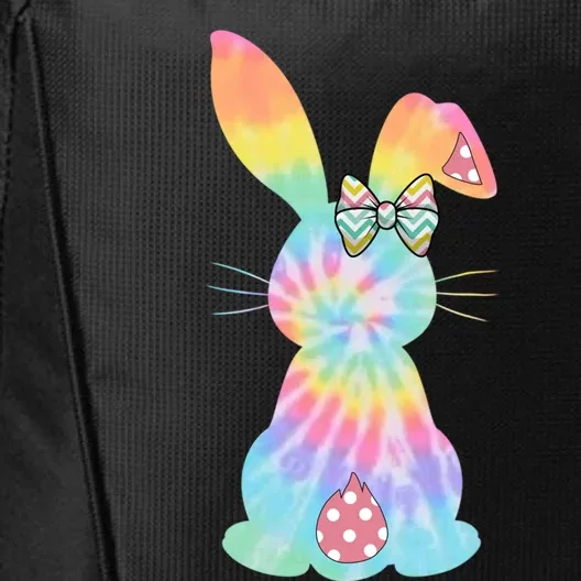 Easter Tie Dye Bunny Rabbit Palm Sunday Great Gift City Backpack