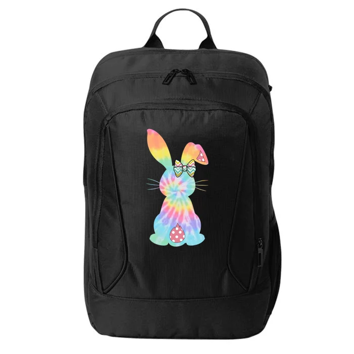 Easter Tie Dye Bunny Rabbit Palm Sunday Great Gift City Backpack