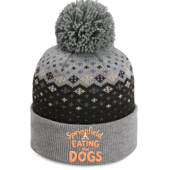 Eating The Dogs In Springfield Election The Baniff Cuffed Pom Beanie