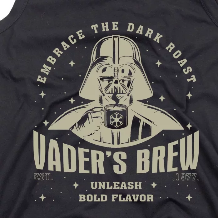 Embrace The Dark Brew Est 1977 Darth Tank Top