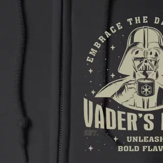 Embrace The Dark Brew Est 1977 Darth Full Zip Hoodie