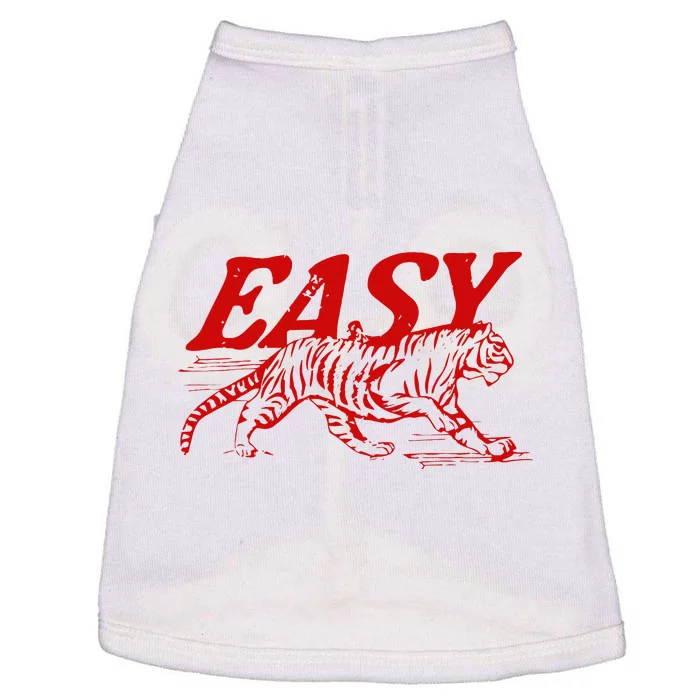 Easy Tiger Distressed Graphic Doggie Tank