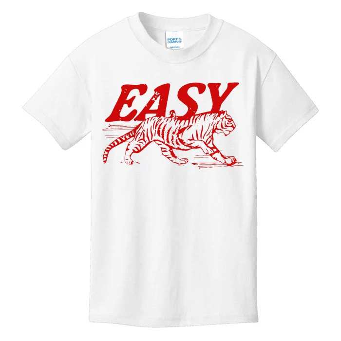 Easy Tiger Distressed Graphic Kids T-Shirt