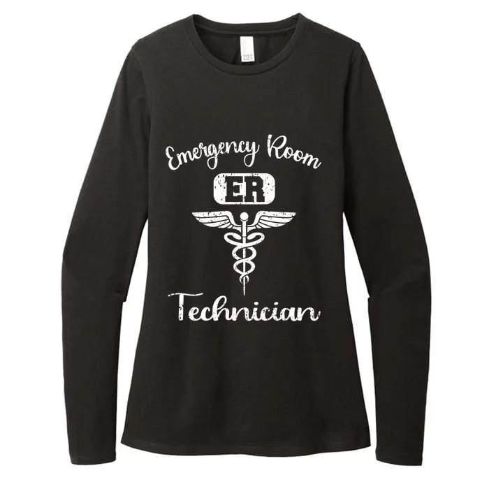 Er Tech Emergency Room Technologists Technicians Gift Womens CVC Long Sleeve Shirt