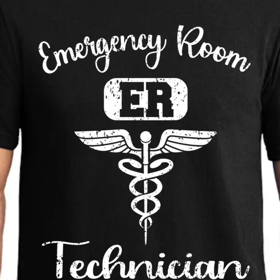 Er Tech Emergency Room Technologists Technicians Gift Pajama Set