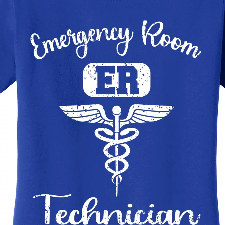 Er Tech Emergency Room Technologists Technicians Gift Women's T-Shirt