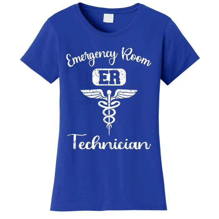 Er Tech Emergency Room Technologists Technicians Gift Women's T-Shirt