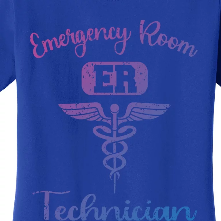 Er Tech Emergency Room Technologists Technicians Gift Women's T-Shirt