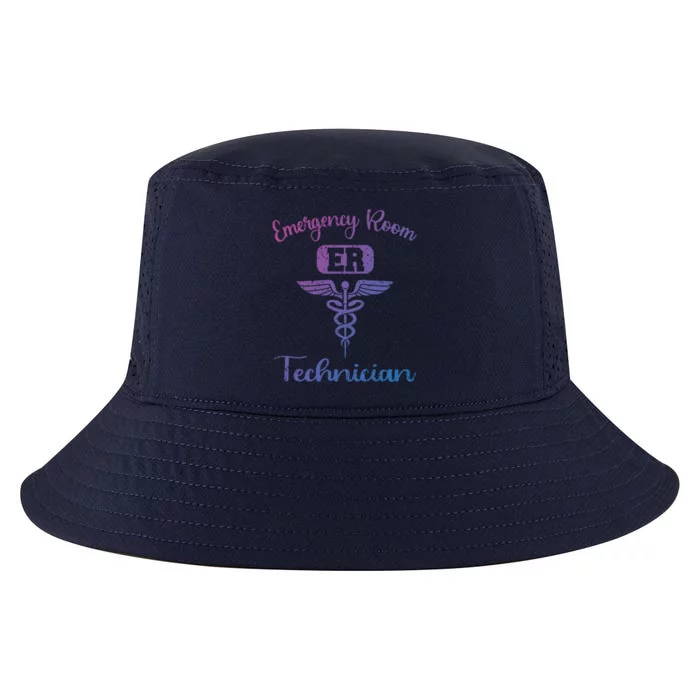 Er Tech Emergency Room Technologists Technicians Gift Cool Comfort Performance Bucket Hat