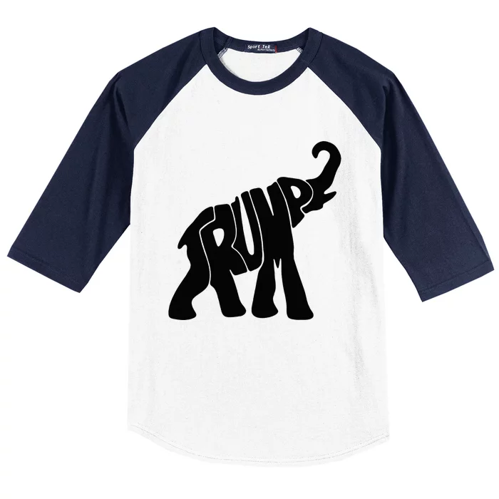 Elehphant Trump Baseball Sleeve Shirt