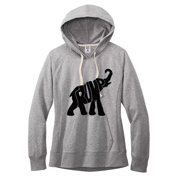 Elehphant Trump Women's Fleece Hoodie