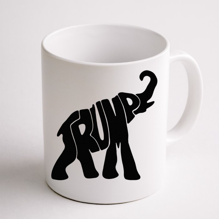 Elehphant Trump Front & Back Coffee Mug