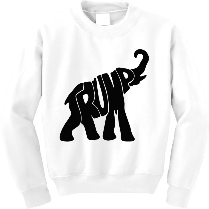 Elehphant Trump Kids Sweatshirt