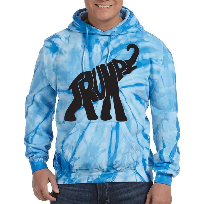 Elehphant Trump Tie Dye Hoodie