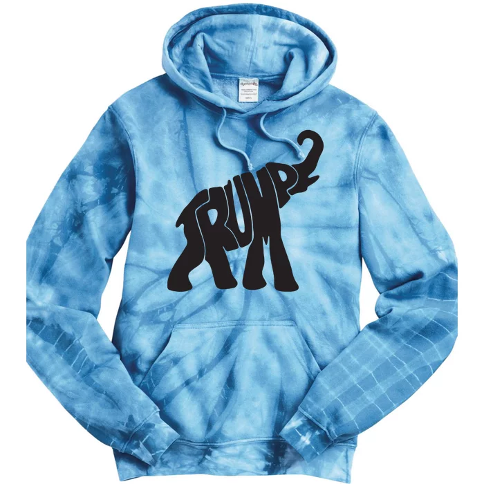 Elehphant Trump Tie Dye Hoodie