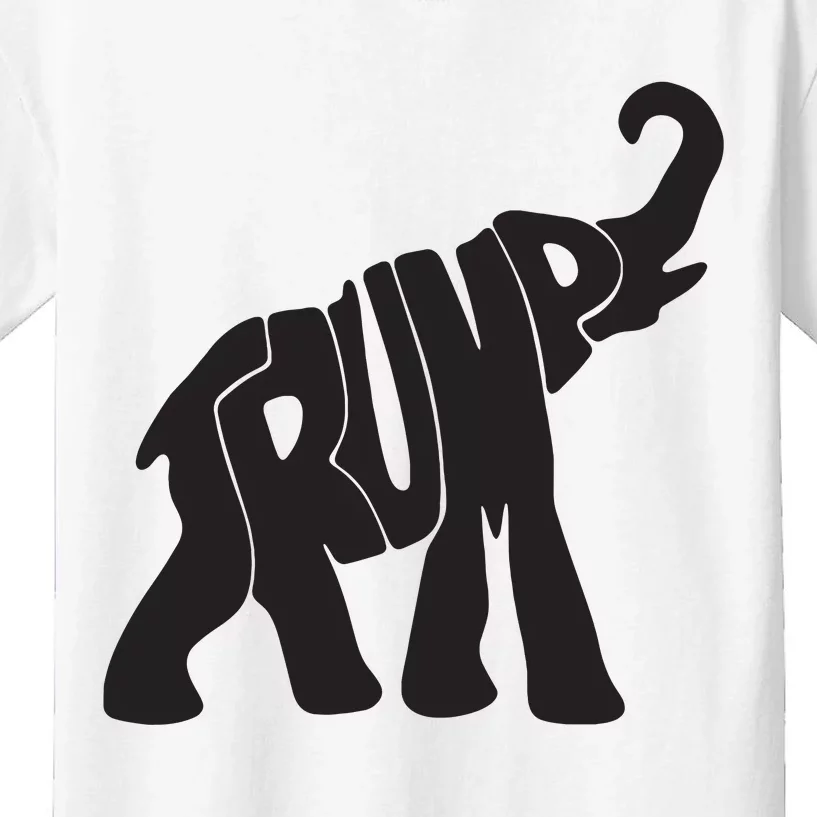 Elehphant Trump Kids T-Shirt