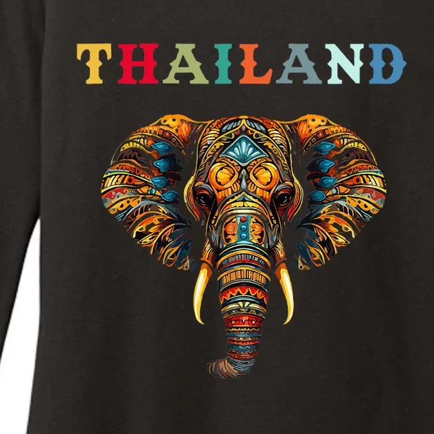 Elephant Thailand Womens CVC Long Sleeve Shirt