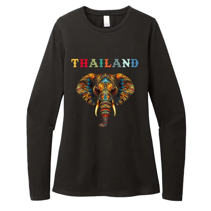 Elephant Thailand Womens CVC Long Sleeve Shirt