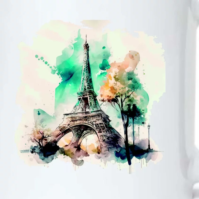 Eiffel Tower Black Color Changing Mug