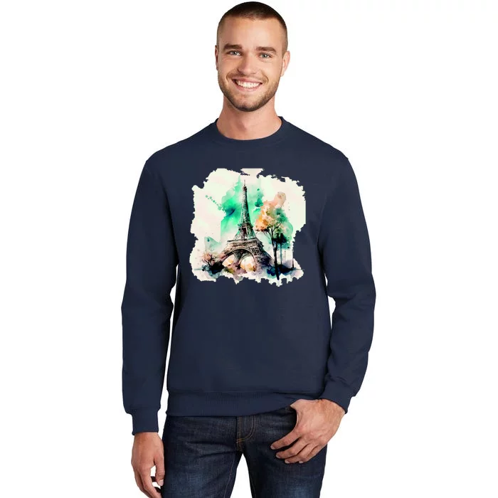 Eiffel Tower Tall Sweatshirt