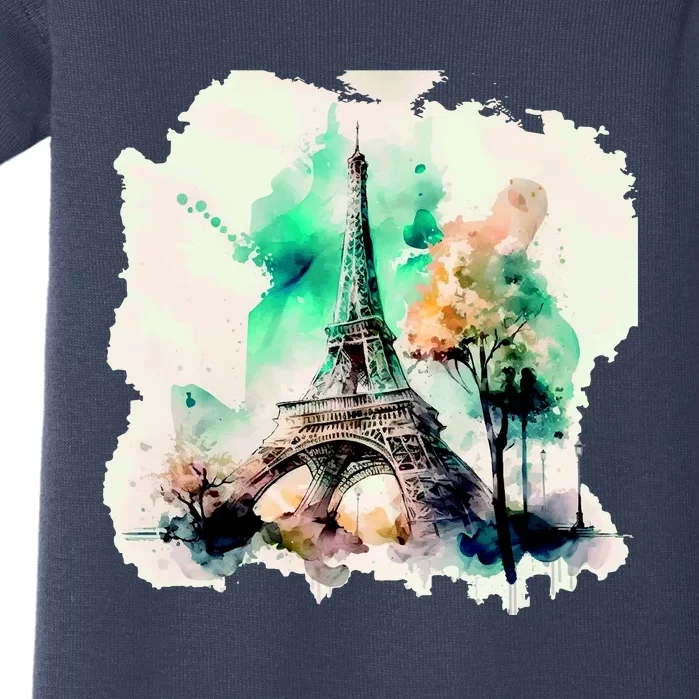 Eiffel Tower Baby Bodysuit