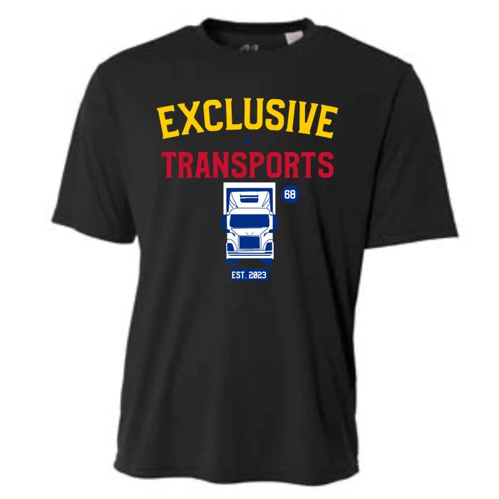 Exclusive Transports EG 68 Cooling Performance Crew T-Shirt