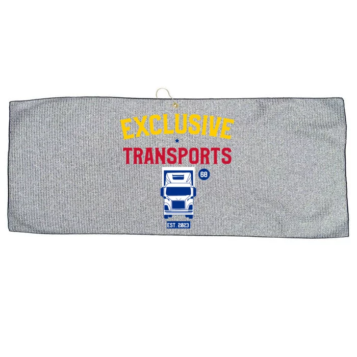 Exclusive Transports EG 68 Large Microfiber Waffle Golf Towel