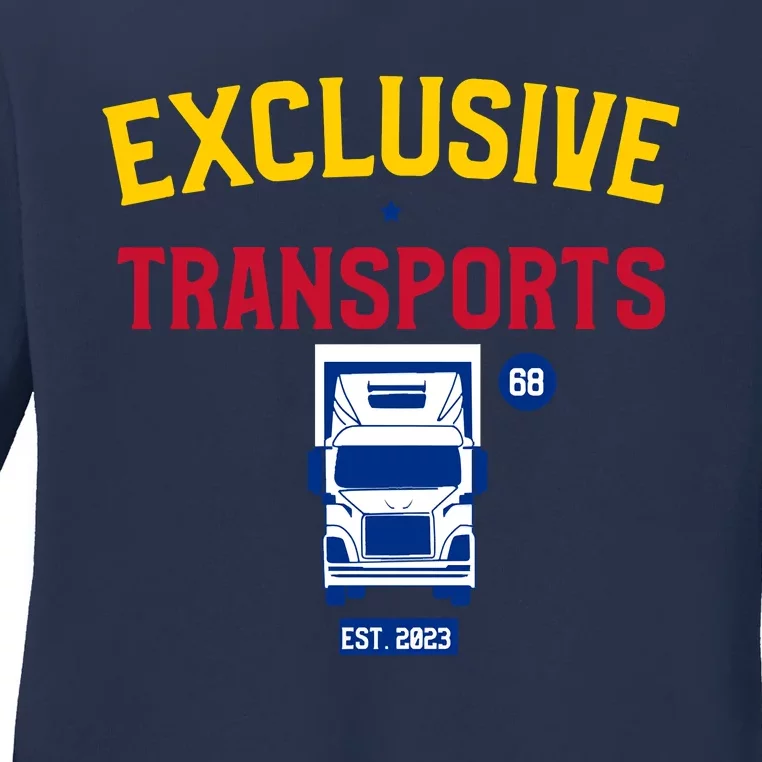 Exclusive Transports EG 68 Ladies Long Sleeve Shirt