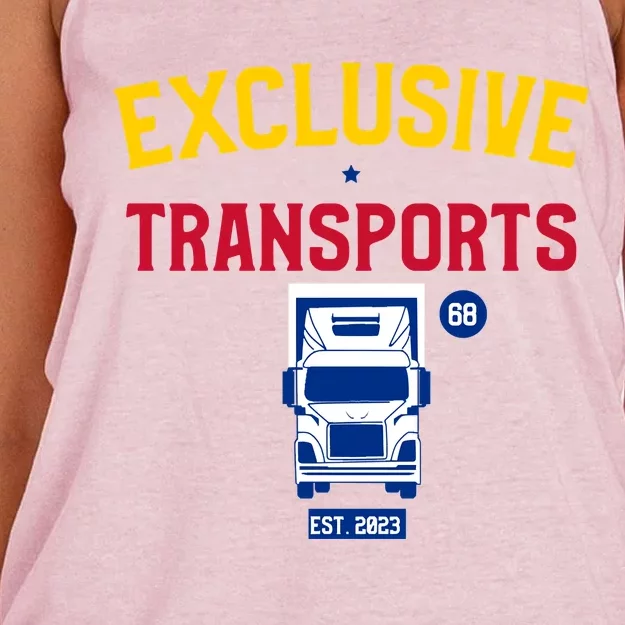 Exclusive Transports EG 68 Women's Knotted Racerback Tank