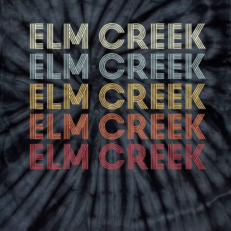 Elmcreek Texas Elm Creek Tx Tie-Dye T-Shirt