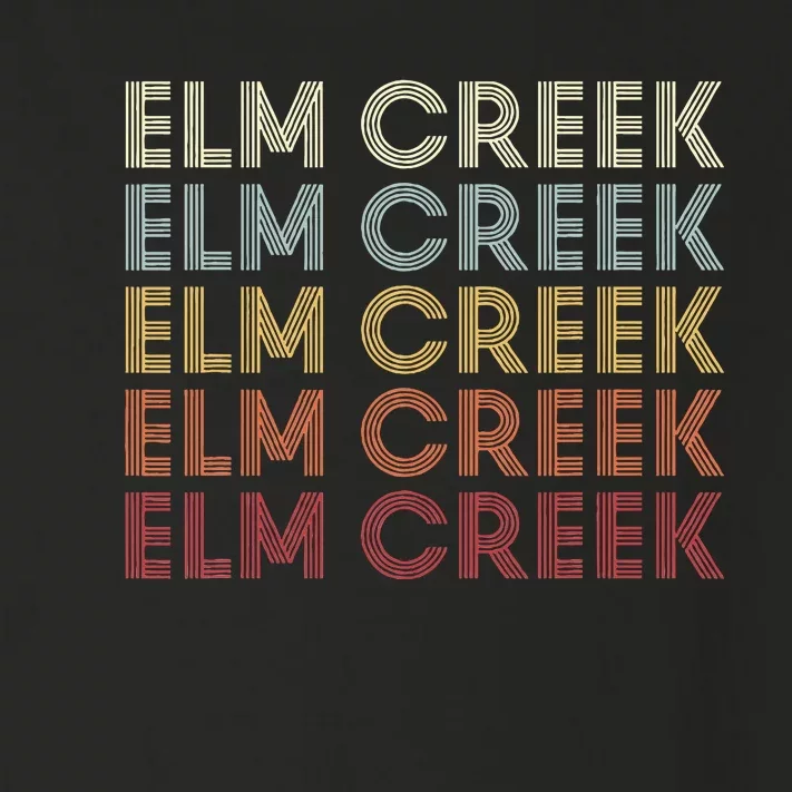 Elmcreek Texas Elm Creek Tx Toddler Long Sleeve Shirt