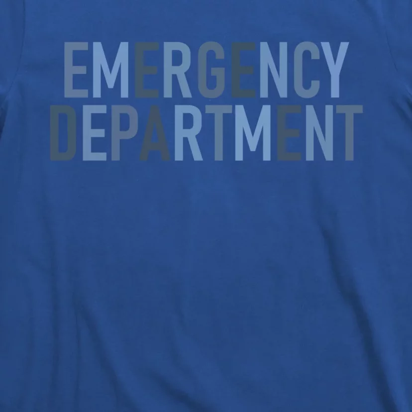 Er Tech Emergency Departt Technician Emergency Nurse Cool Gift T-Shirt