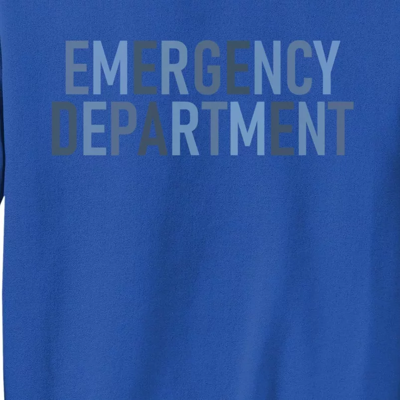 Er Tech Emergency Departt Technician Emergency Nurse Cool Gift Tall Sweatshirt