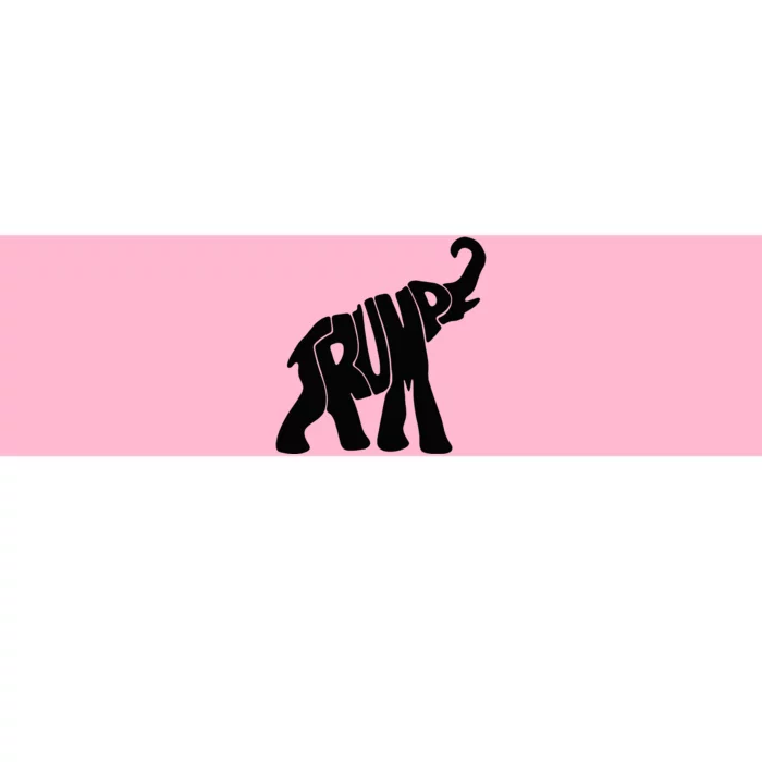 Elehphant Trump Bumper Sticker