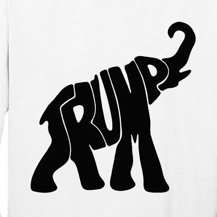 Elehphant Trump Long Sleeve Shirt