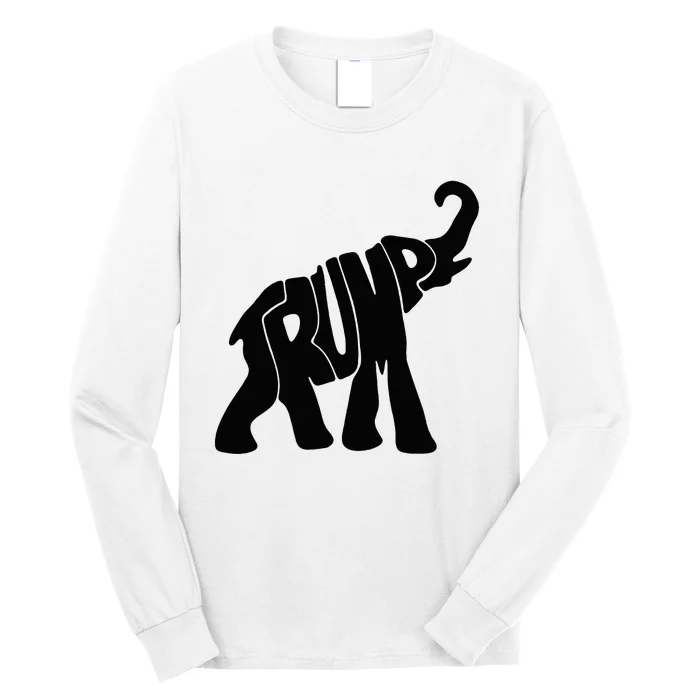 Elehphant Trump Long Sleeve Shirt