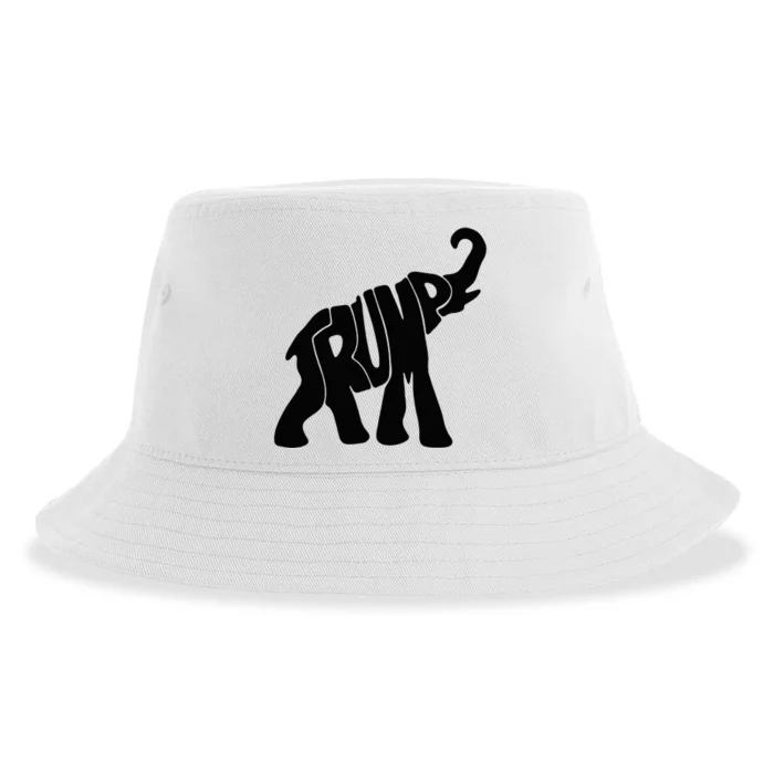 Elehphant Trump Sustainable Bucket Hat